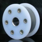 Custom Chamfered Steel Arbor Holes for Tapered Pintles 